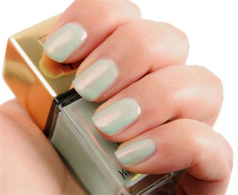 ysl peace green|YSL Peace Green La Laque Couture Nail Lacquer Review.